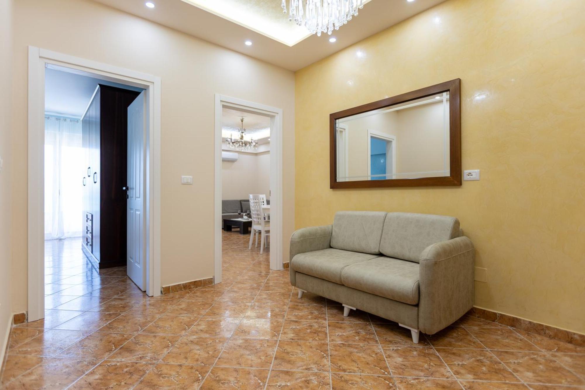 Azure Bliss Seaview Vlore-Kean Apartment Bagian luar foto